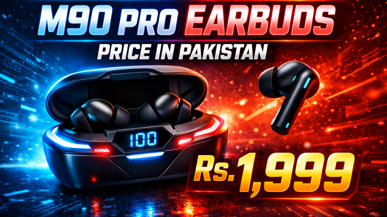 M90 Pro Earbuds Price in Pakistan