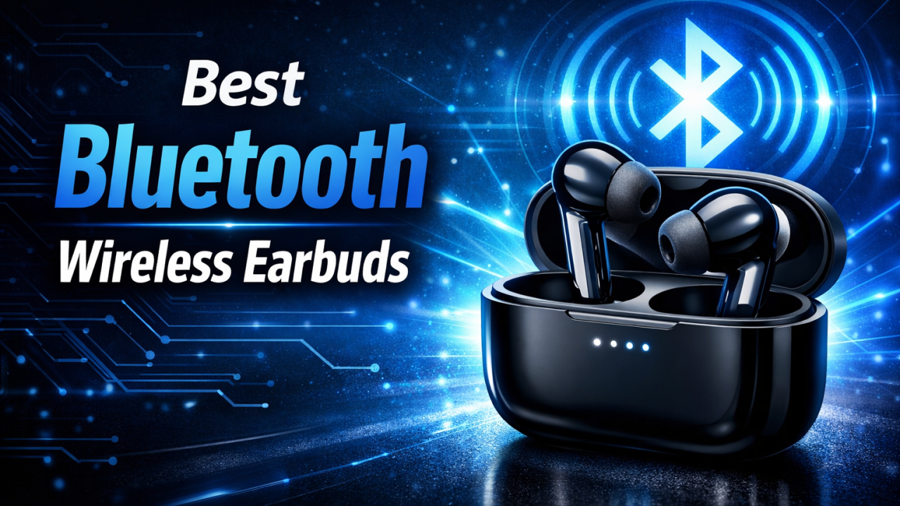 Bluetooth wireless earbuds