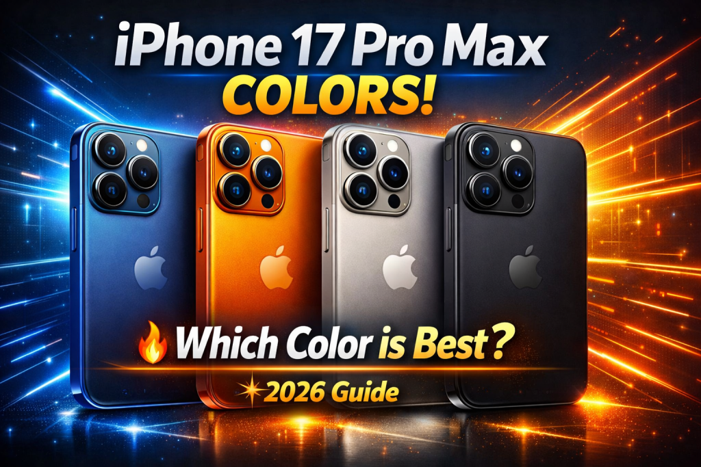 iphone 17 pro max colors