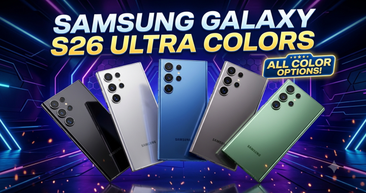 samsung galaxy s26 ultra colors