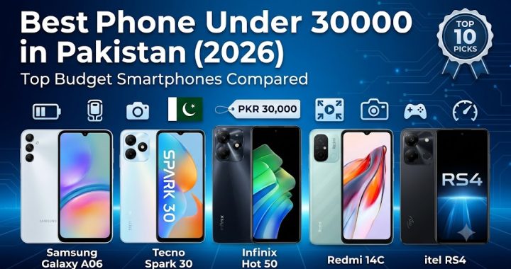 Best Phone Under 30000 in Pakistan