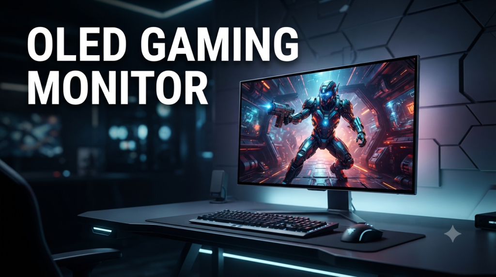OLED gaming monitor
