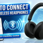 How to connect sony wireless headphones