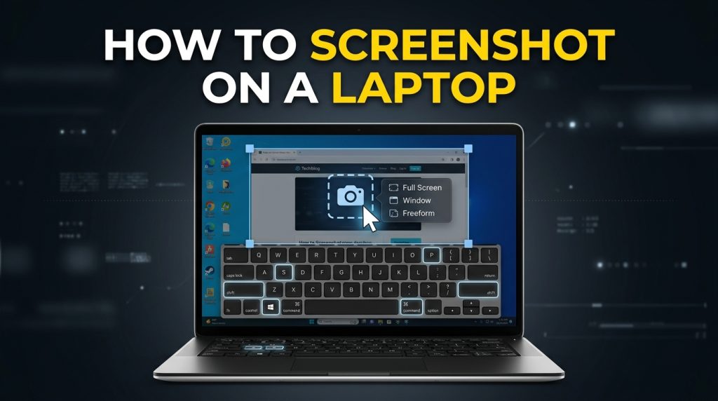 How to Screenshot on a Laptop