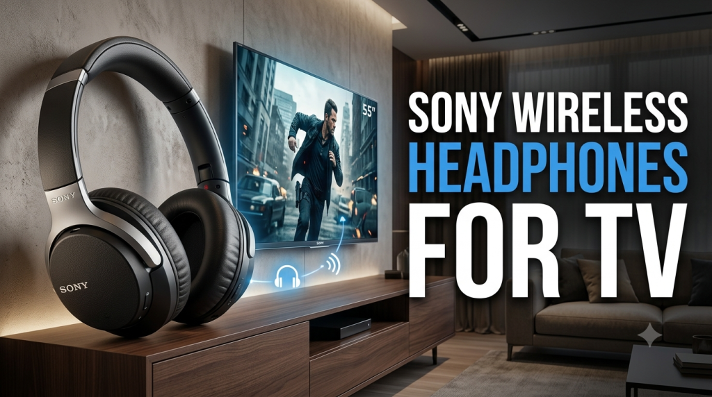 Sony wireless headphones for tv
