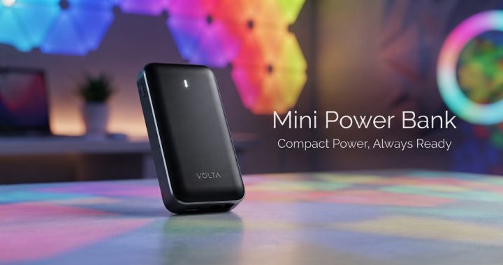 Mini Power Bank Compact, Portable & Powerful Charging Solution