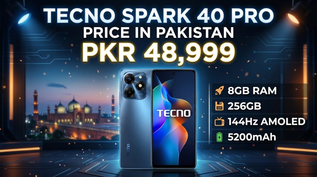 tecno spark 40 pro price in pakistan