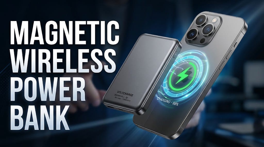 Magnetic Wireless Power Bank