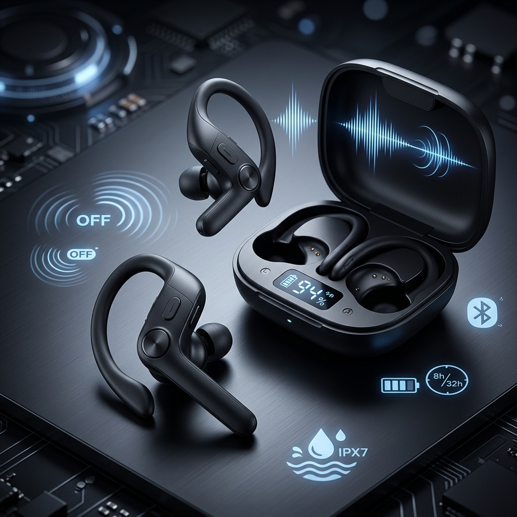 Noise Cancelling Wireless Earbuds